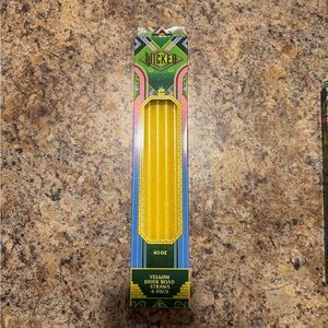 CharCharms Yellow Brick Road Straws - 4 Pack
